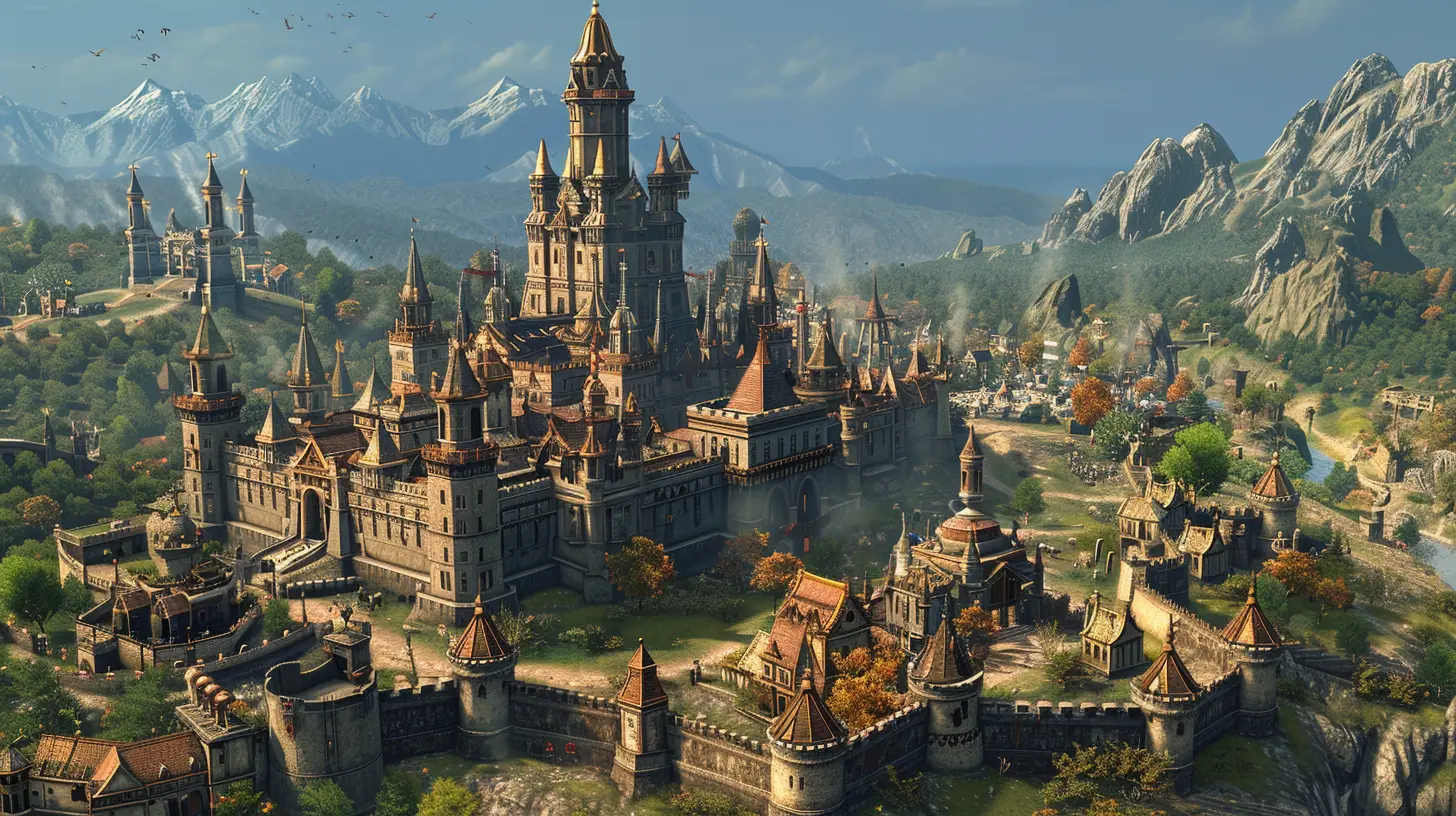 Building a Kingdom: How City-Building Enhances Fantasy Games
