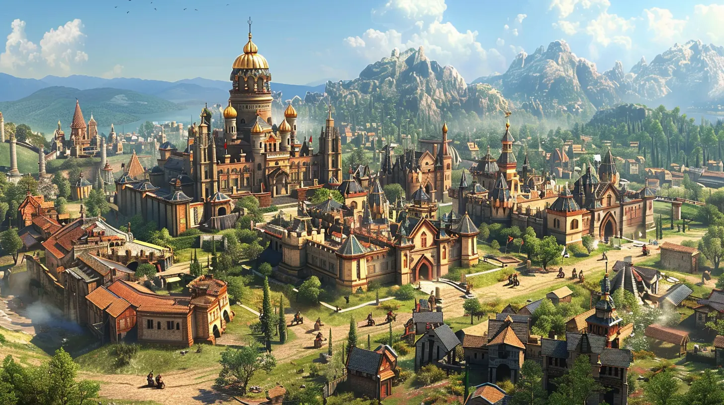 Building a Kingdom: How City-Building Enhances Fantasy Games