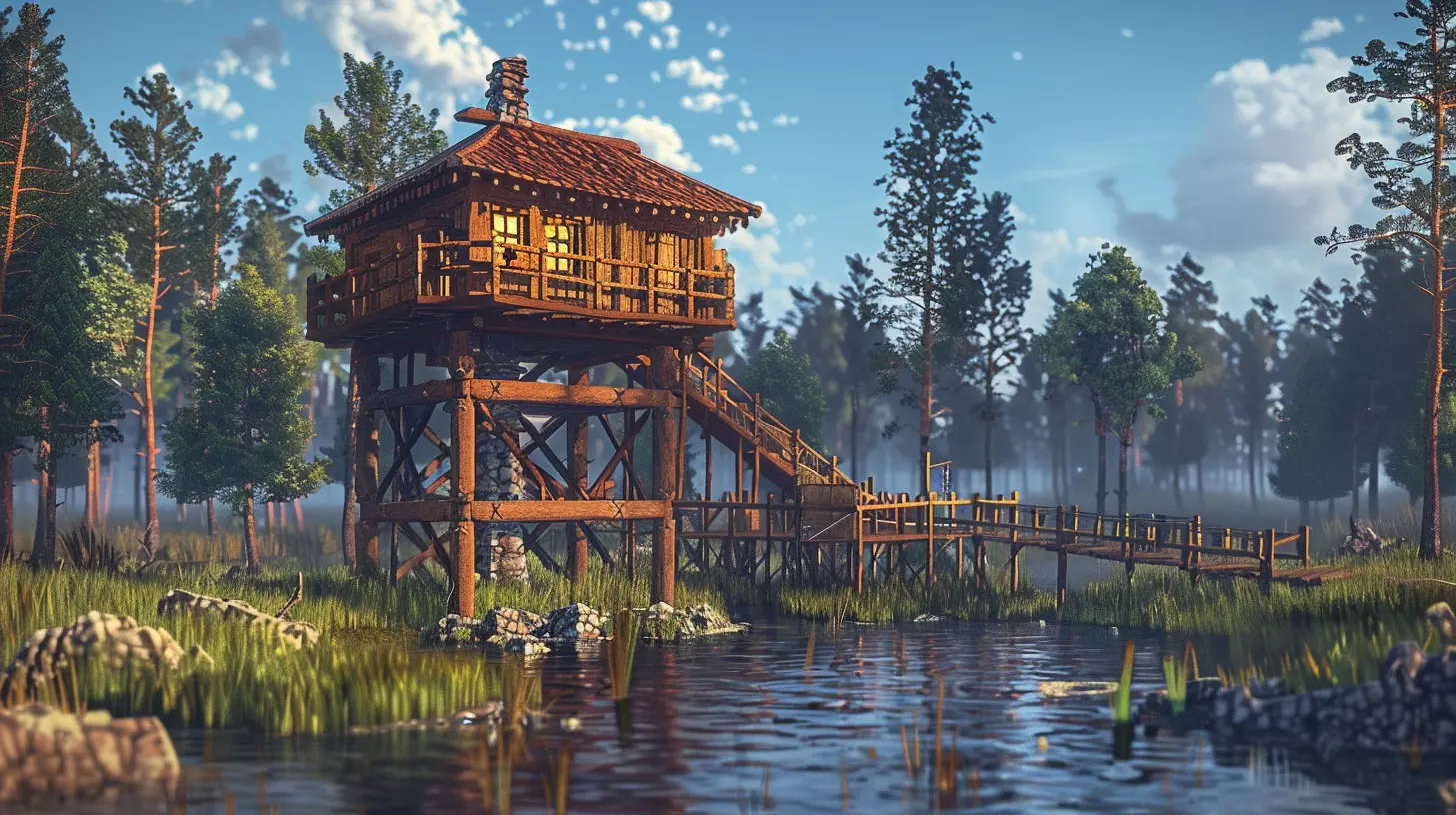 Building the Ultimate Base in Open World Survival