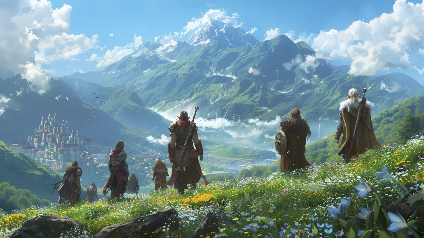 From Solo Play to Guild Leadership: Transitioning in Online Worlds