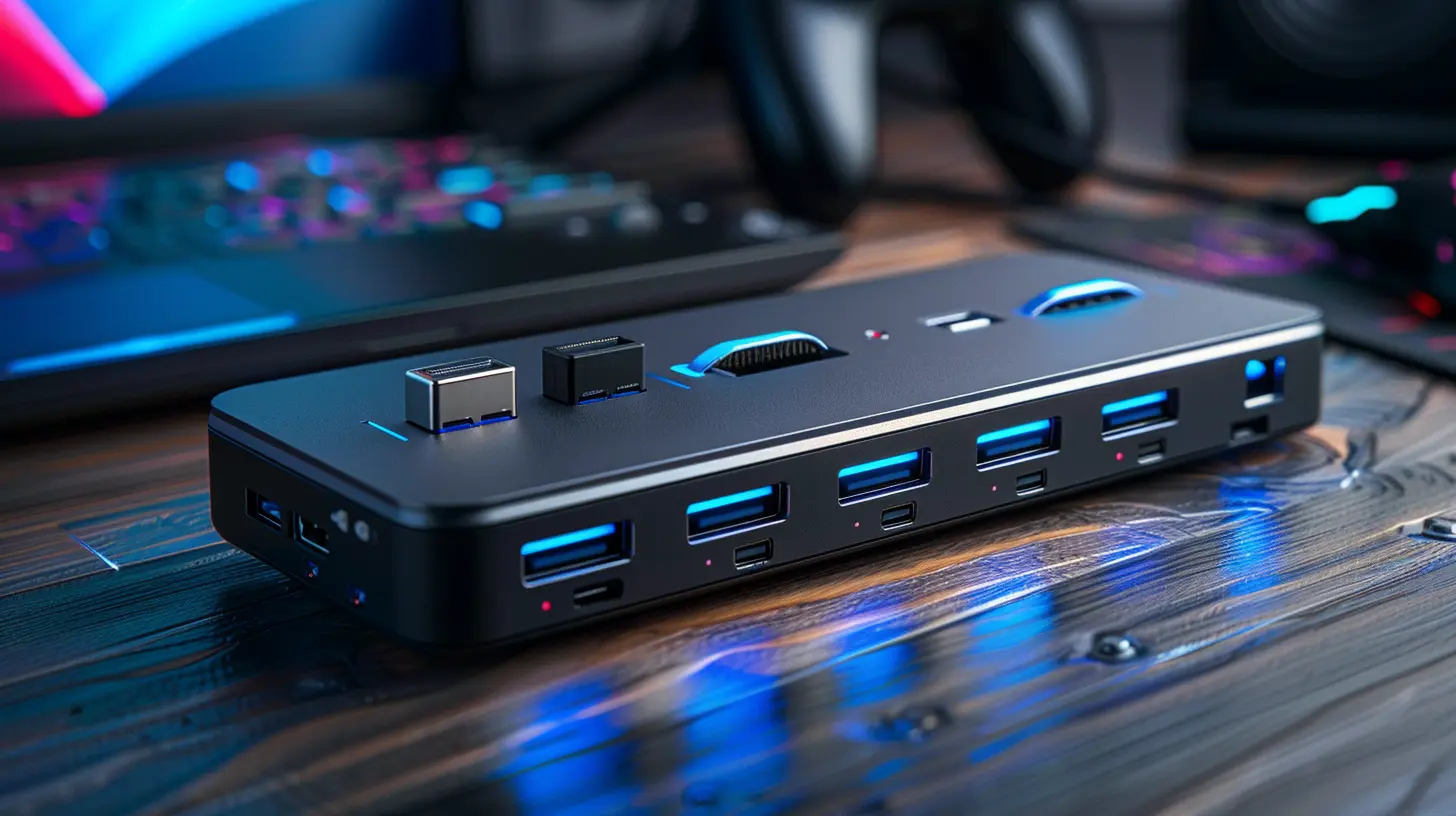 How USB Hubs and Docking Stations Are Powering Modern Gaming Setups