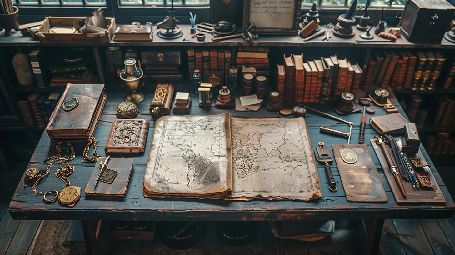 Item Crafting as a Tool for World-Building