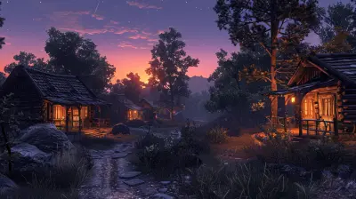 Exploring Open World Environments in Survival Games