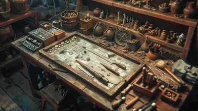 Item Crafting as a Tool for World-Building