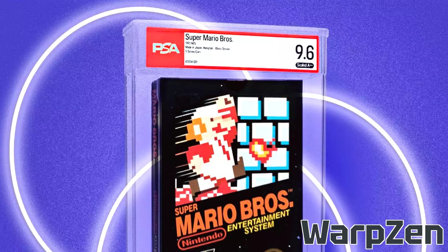 A ‘holy grail’ sealed copy of 1985 Super Mario Bros. game just sold for $3M