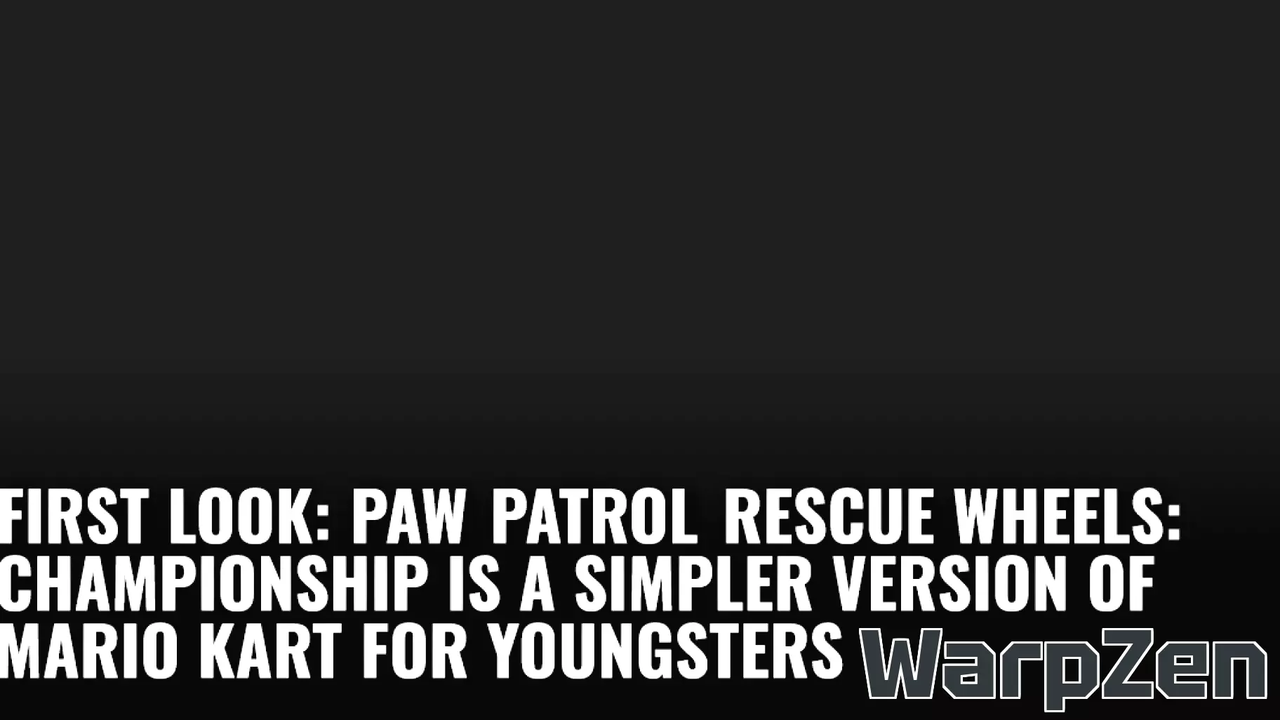 A Kid-Friendly Kart Racing Adventure: Paw Patrol Rescue Wheels
