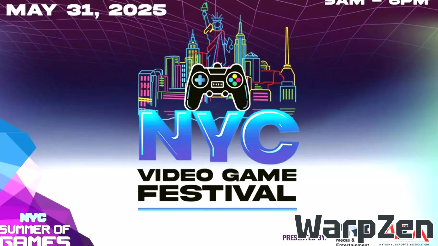 Exciting Details Revealed for the First Annual NYC Video Game Festival