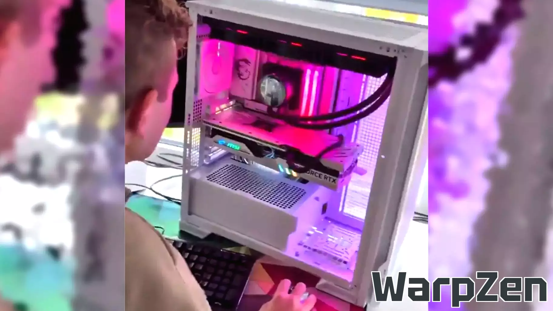 Gaming on a Water Cooler: A Unique Experience