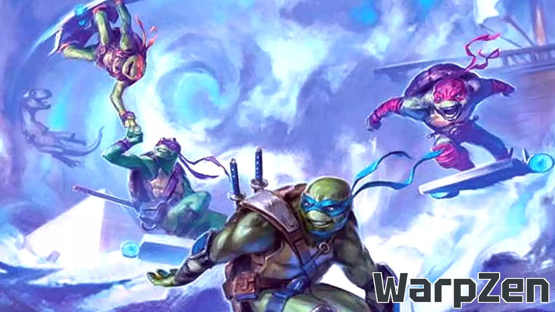 **Teenage Mutant Ninja Turtles Invade Magic: The Gathering with Arcade Flair**