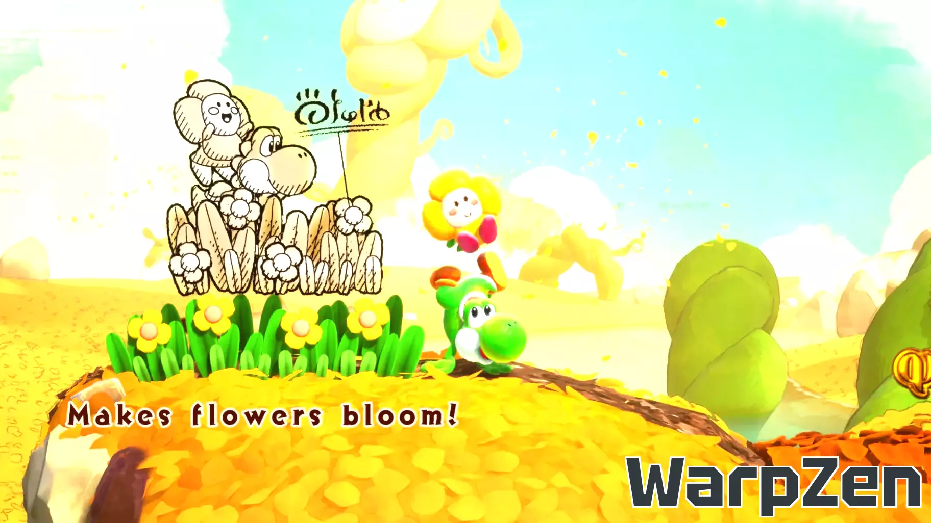 Travel Through the Looking Glass in Yoshi and the Mysterious Book