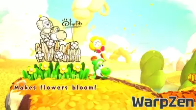 Travel Through the Looking Glass in Yoshi and the Mysterious Book